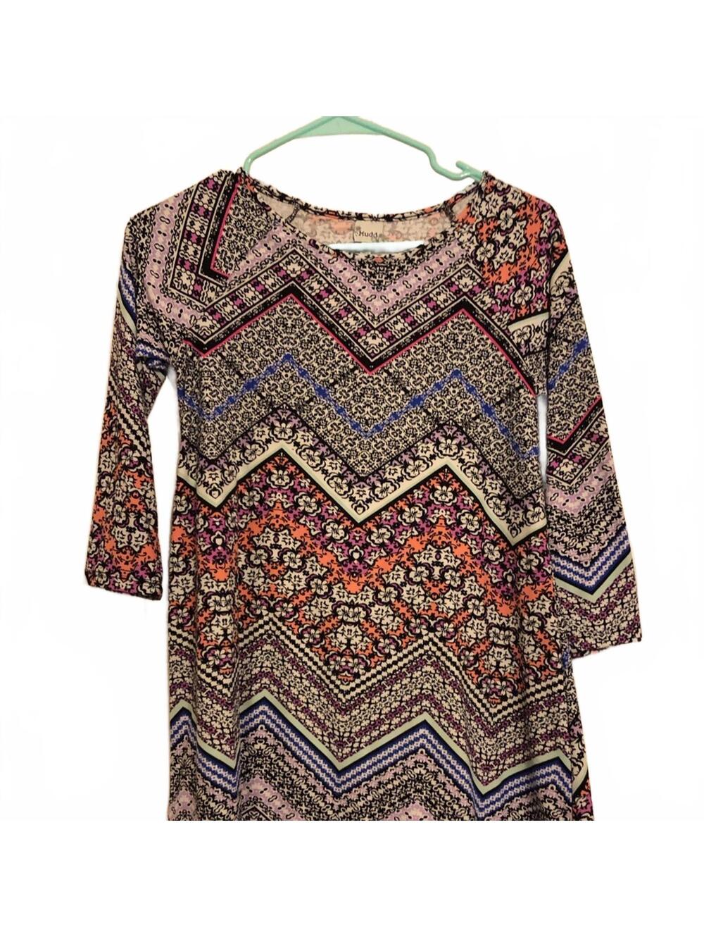 Mudd Girls Tunic Dress NWOT Casual Layered Look Long Top Kids Trendy